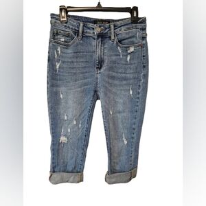 Judy Blue Relaxed Fit Cropped Jean Women's Size 27 or 5